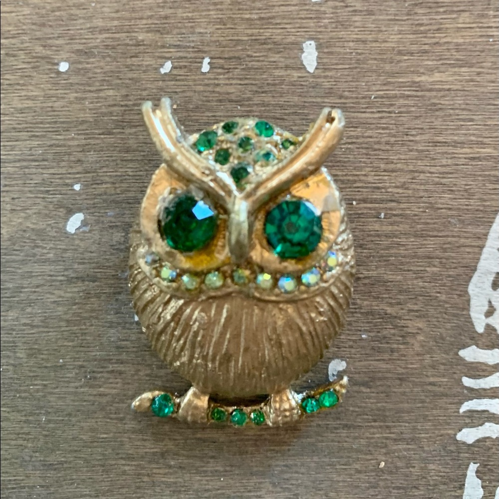 Vintage Owl Pin